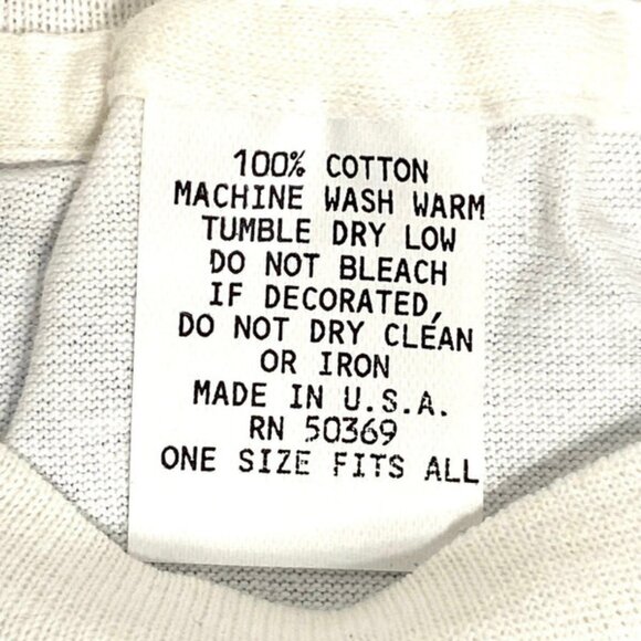 Jimmy Buffett "Chameleon Caravan Tour '93" White NOS Adult Tee - Picture 3 of 6